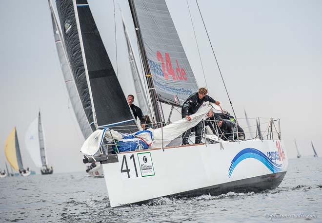 El Pocko also on the edge of the Gold fleet - 2014 ORC World Championship © Pavel Nesvadba/Ranchi